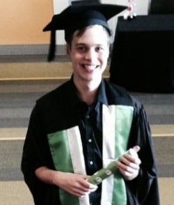 Will at graduation