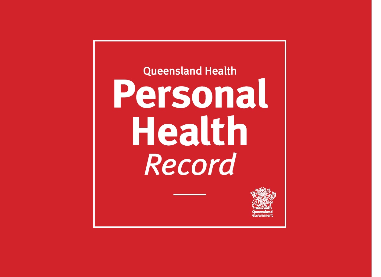 Personal Health Record red Book Children s Health Queensland