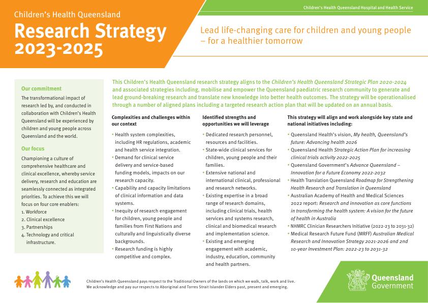 Thumbnail of Research Strategy 2023-2025