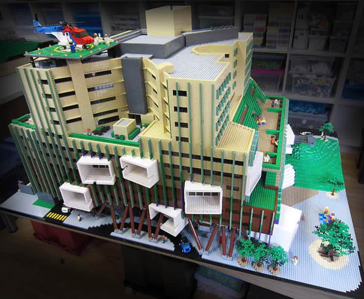 Ryan McNaught – The Queensland Children’s Hospital, the LEGO version