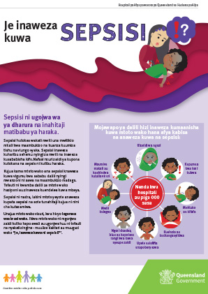 Thumbnail of Paediatric sepsis signs checklist in Kiswahili / Swahili