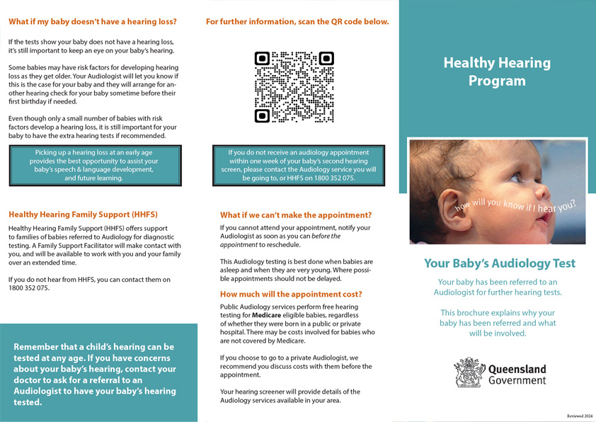 Thumbnail of Your baby's audiology hearing test